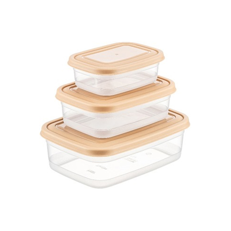 SET 3 BOITES CONSERVATION ALIMENTAIRE 600 / 1200 / 2000 ML