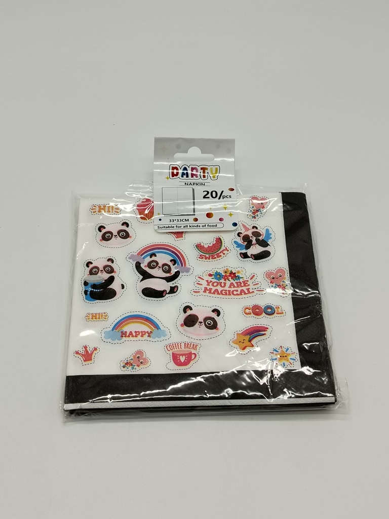 Set 20 papiers de table