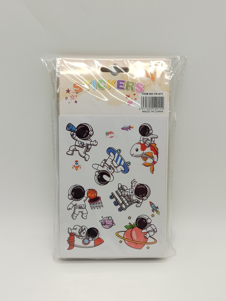 Set Stickers enfant 10 pages designs mix