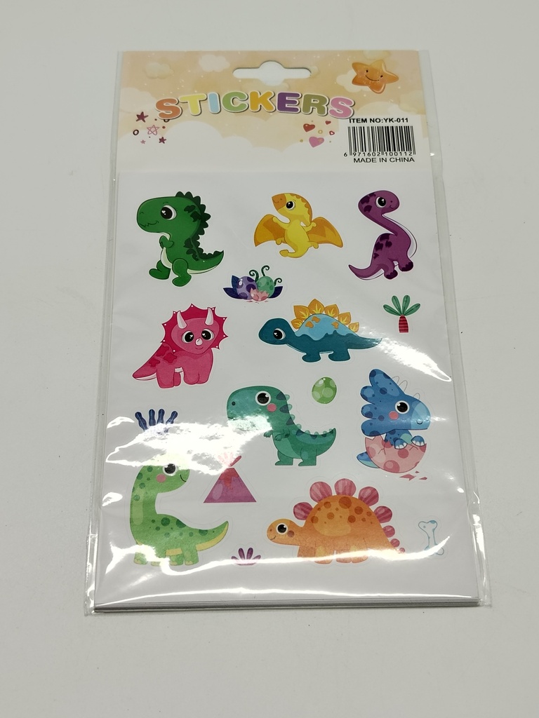 Set Stickers enfant 10 pages designs mix