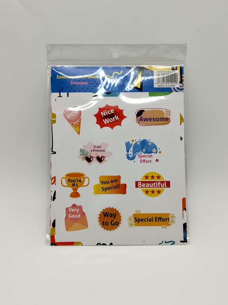Set Stickers enfant 5 pages designs mix