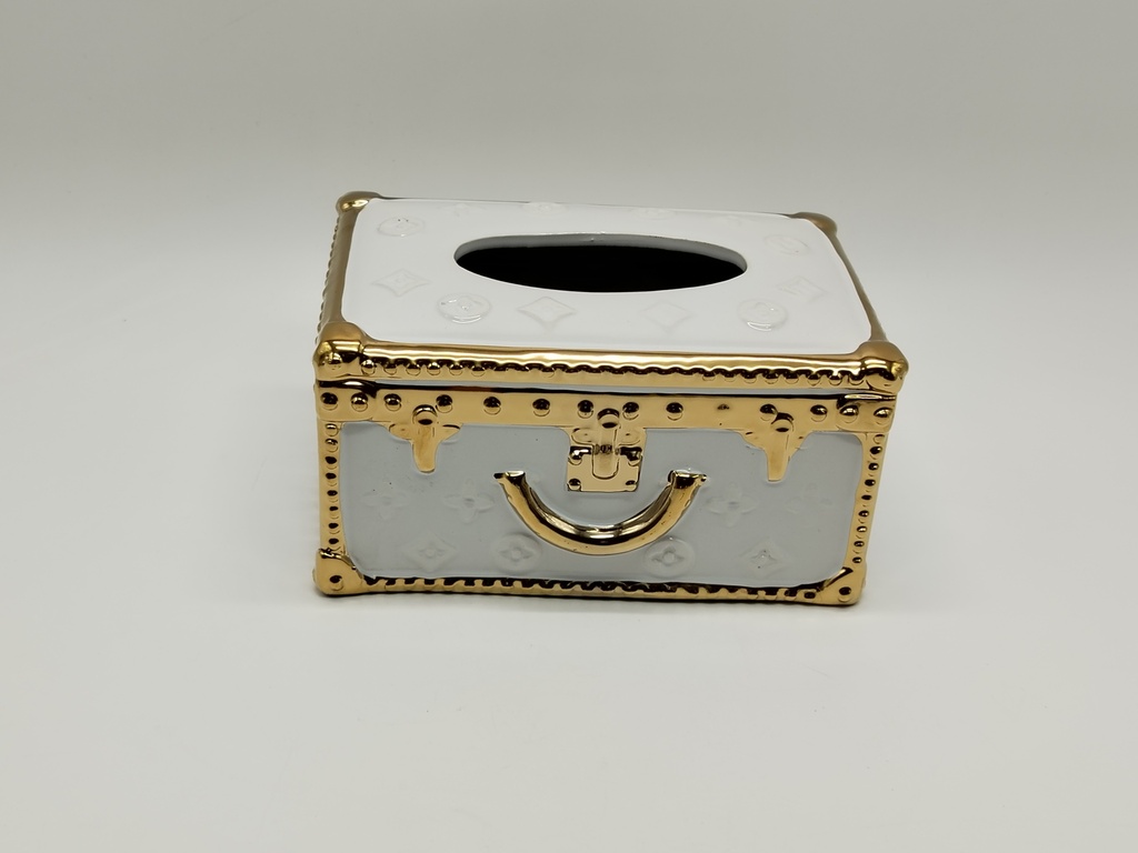 VASE EN CERAMIQUE 20*14*10 CM couleur: BLANC 