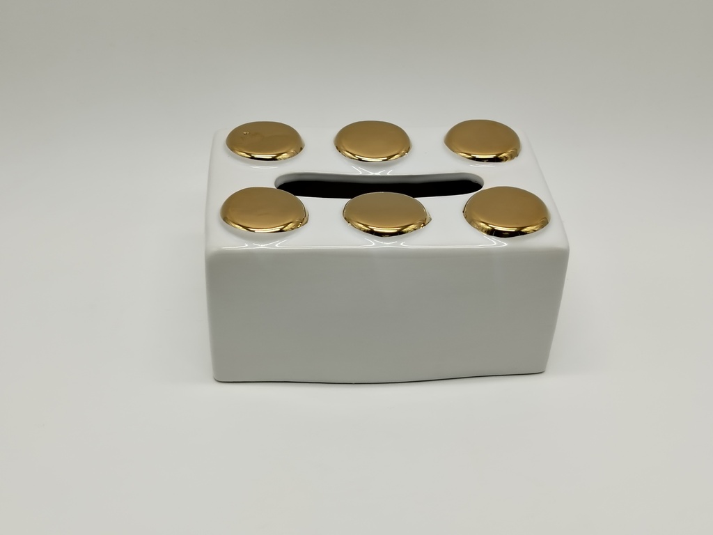 VASE EN CERAMIQUE 18*12*9 CM couleur: BLANC 
