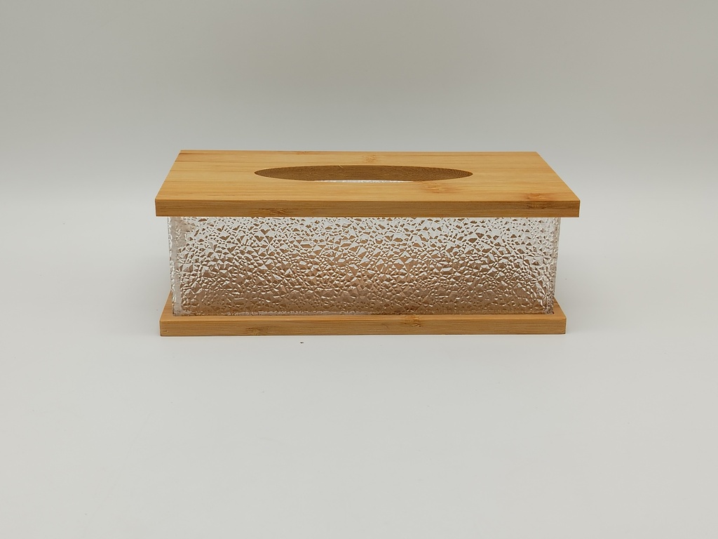 Boite mouchoir en bois 23x11 cm
