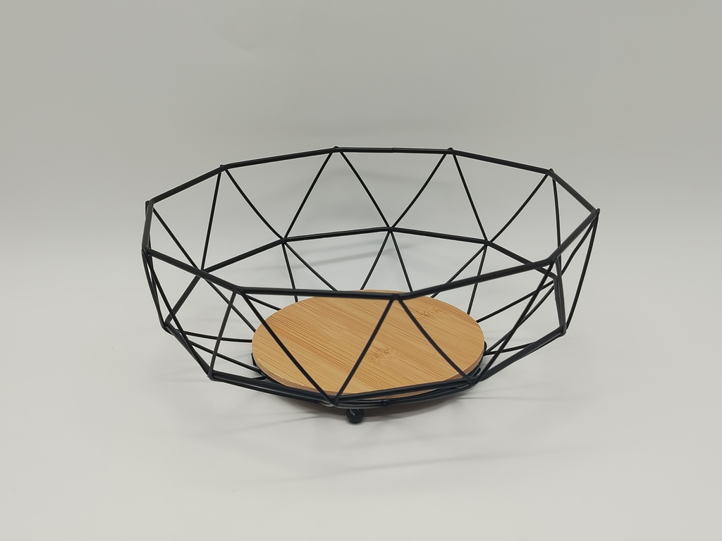 PANIER METAL 26 CM NOIR