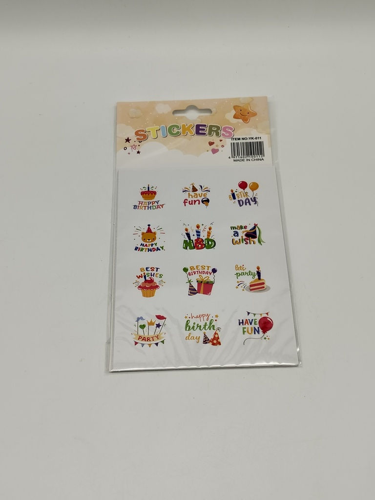 Set 11 stickers
