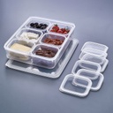 Set 7 boîtes conservations (1 x 3 Litres + 6 x 0,30 Litre)