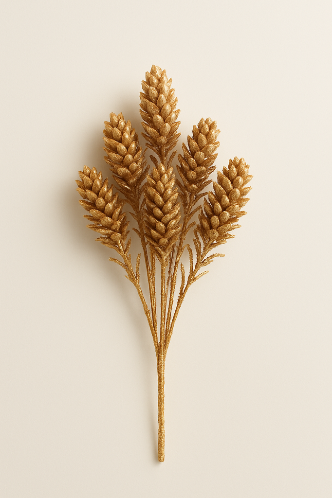 Fleur artificielle dorée 42x15 cm