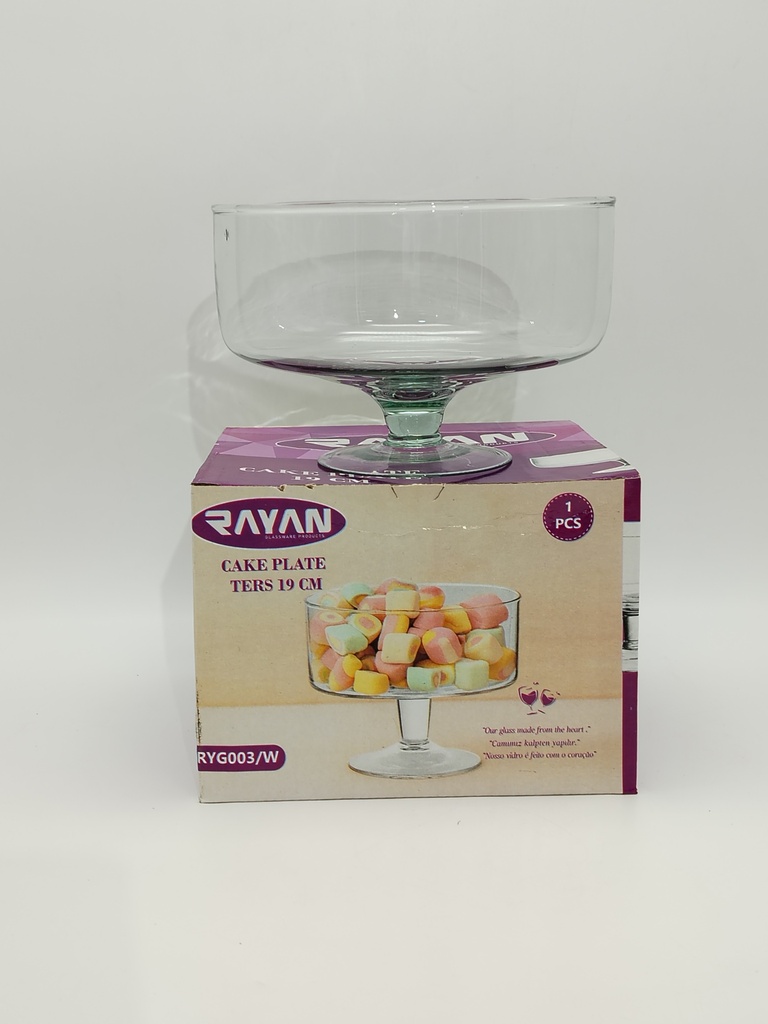 BONBONNIERE VERRE 19 CM