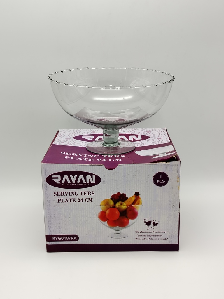 BONBONNIERE VERRE 24 CM