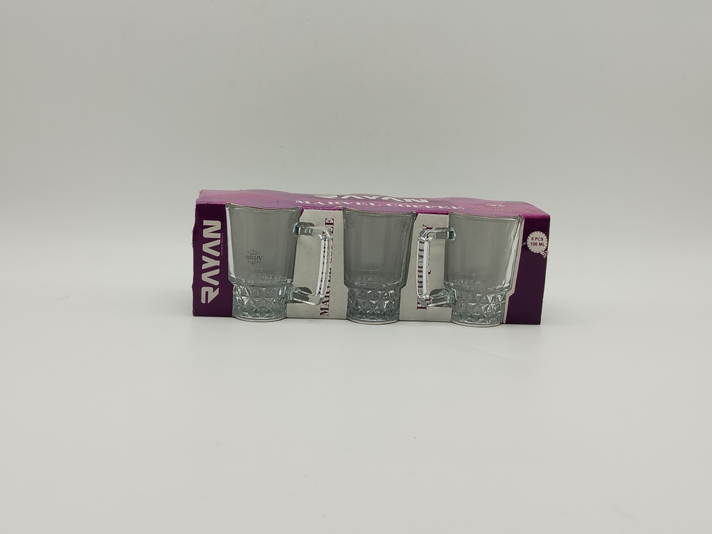 SET 6 VERRES 100 ML
