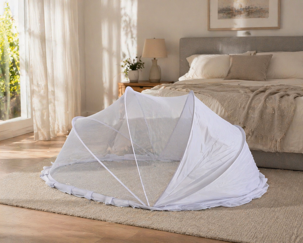 TENTE ANTI INSECTE 120X72 CM MIX GRIS/VERT/ROSE