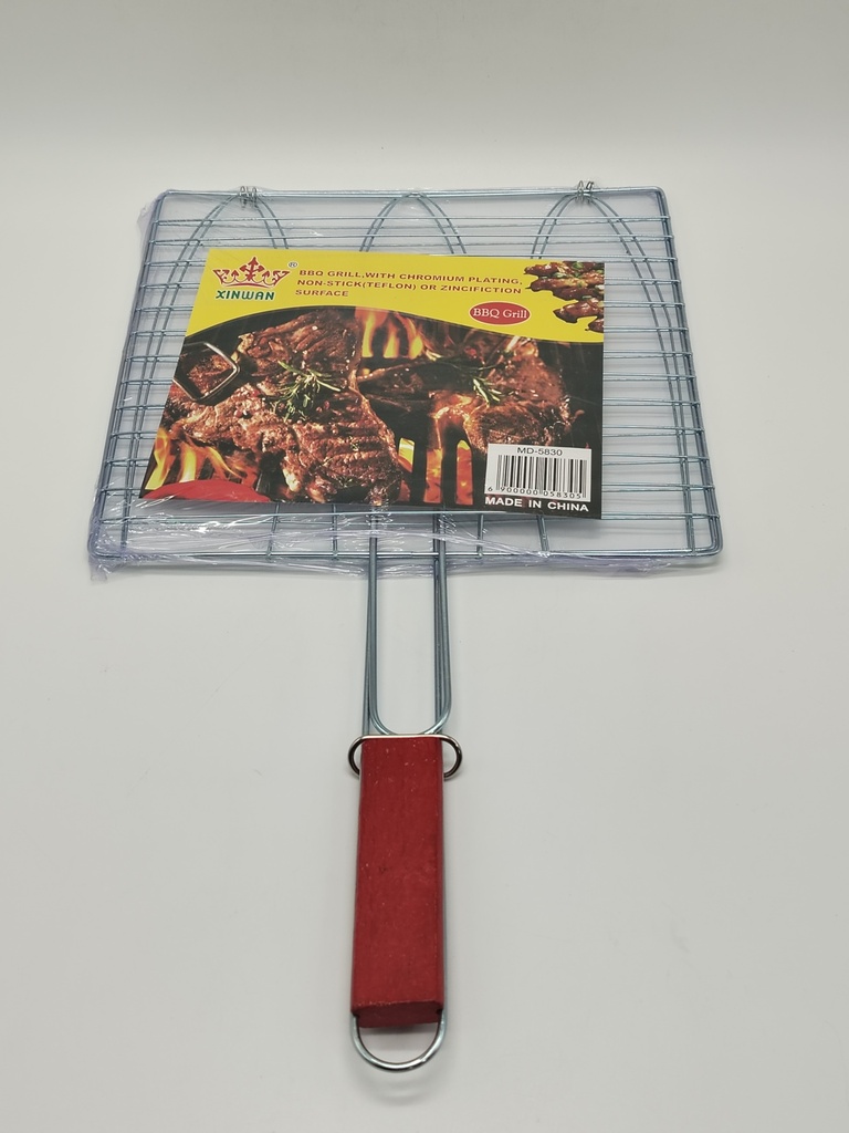 GRILL 28X28X51 CM MANCHE BOIS