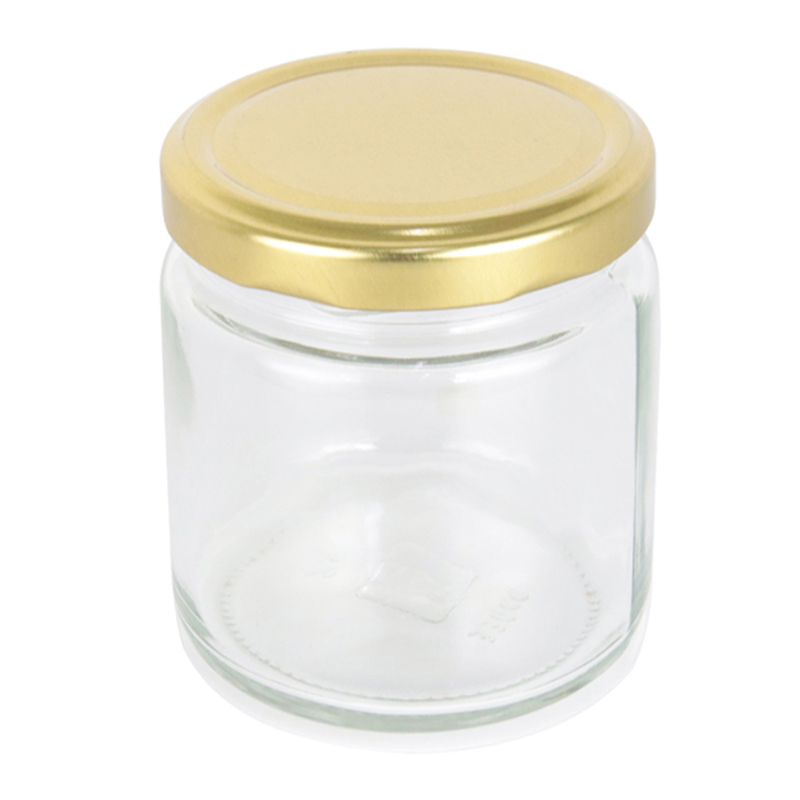 POT EN VERRE 425 CC COUVERCLE OR
