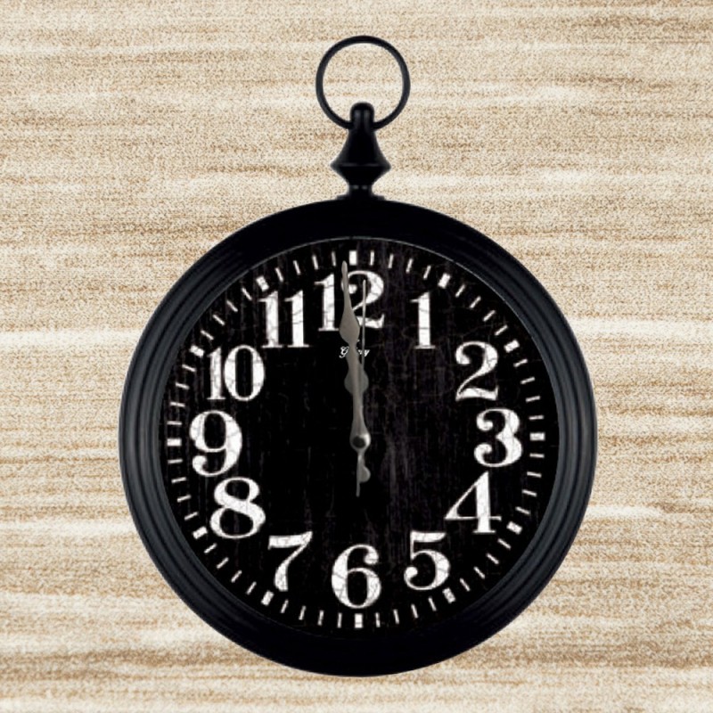 HORLOGE MURALE DECORATIVE 30 X 40 CM