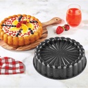 MOULE GATEAU GRANIT 26 CM MIX NOIR/ROSE/OR/ROUGE