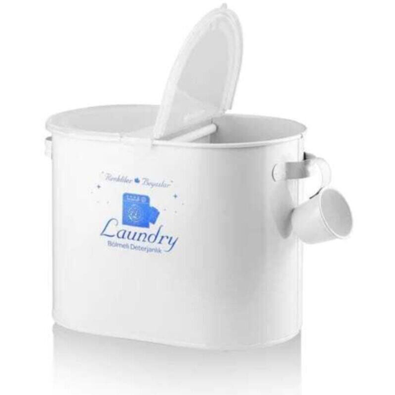 BOITE A DETERGENT 12 LITRES (BLANC)33*20*24 CM