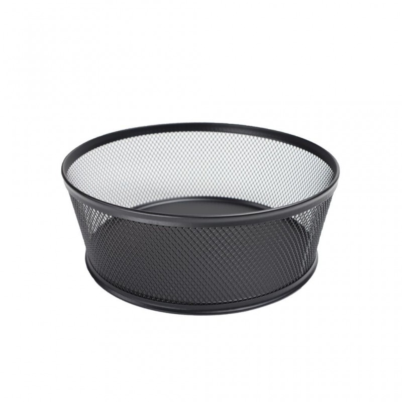 PANIER METAL ROND 19 CM (NOIR)