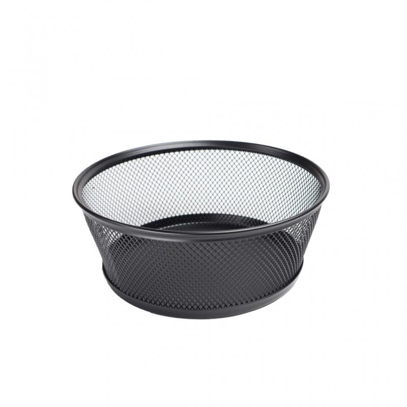 PANIER METAL ROND 17 CM (NOIR)