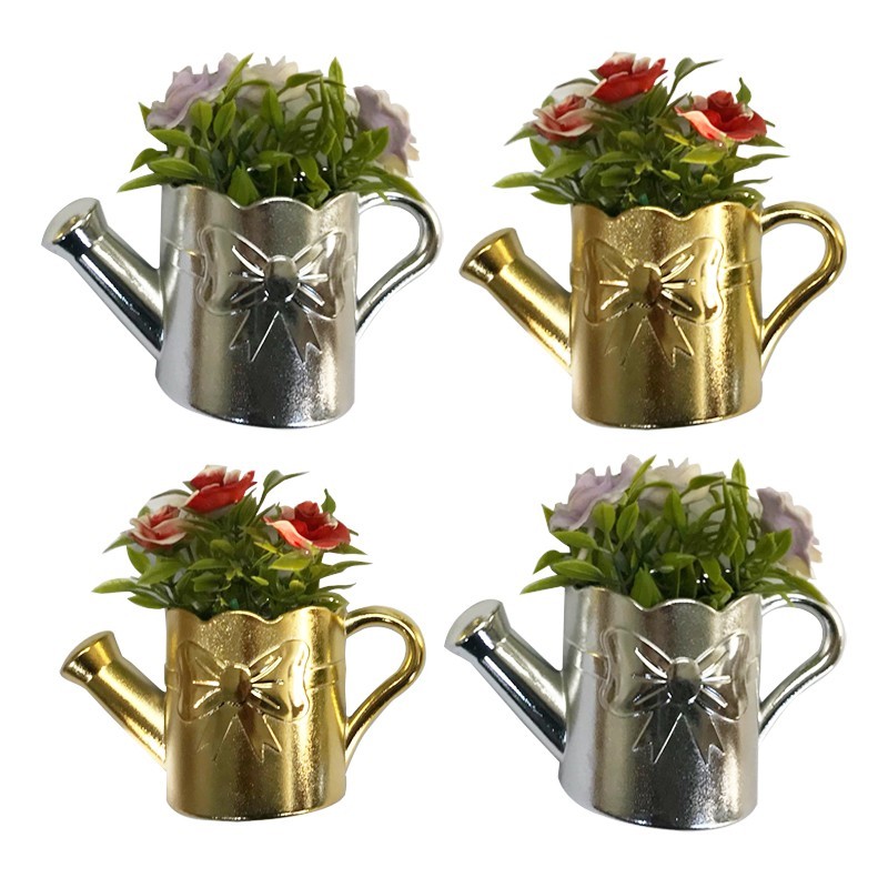 FLEUR DECO MAGNETIQUE OR/ARGENT