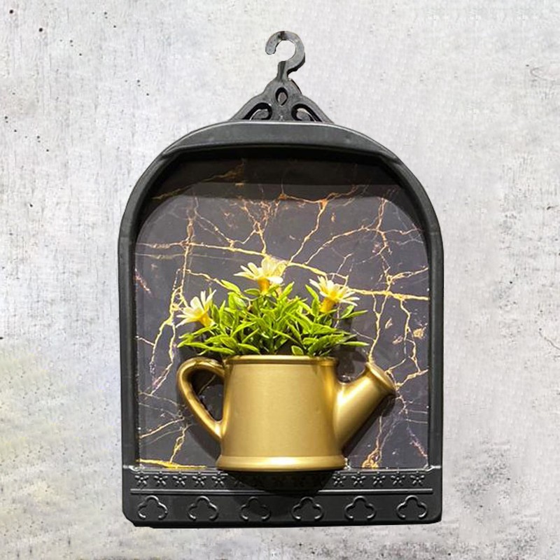 CADRE DECO NOIR &amp; OR 24 CM