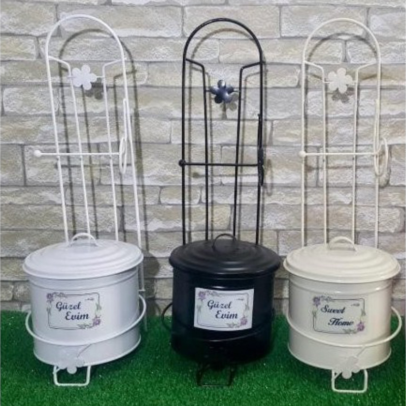 RANGEMENT PAPIER TOILETTE AVEC POUBELLE