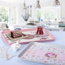 PETIE PLATEAU DECO BLANC RECTANGLE 37 X 27 CM