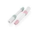 2 PIECES TUYEAU ROBINET 14.5 X 2 CM MIX ROSE/VERT/GRIS