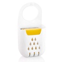 RANGEMENT EPONGE 18X5 CM MIX GRIS/BEIGE/BLANC