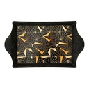 PLATEAU DECO  42 X 25 CM NOIR DESIGNS