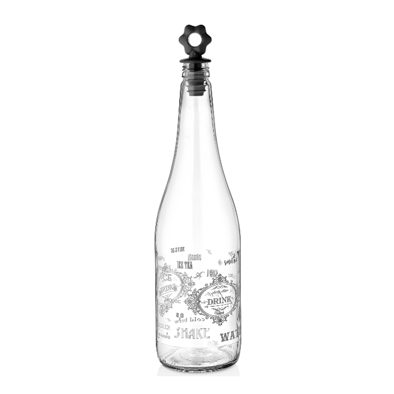 BOUTEILLE RETRO 1000 CC EN VERRE