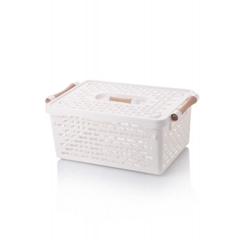 RANGEMENT AVEC COUVERCLE 30.5X20X13.5 CM