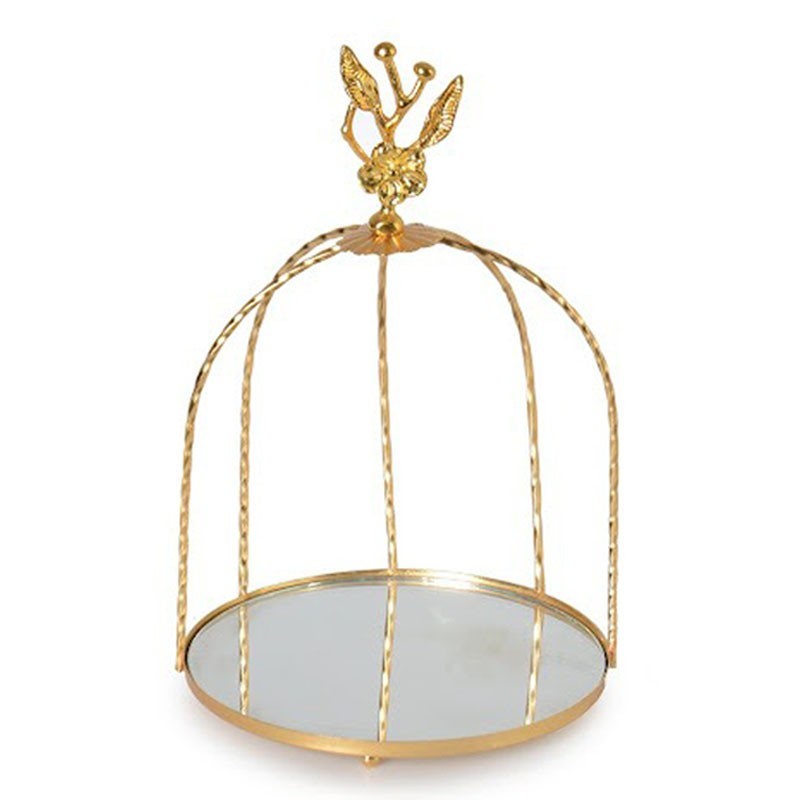 PLATEAU 1 NIVEAU CAGE 25CM OR