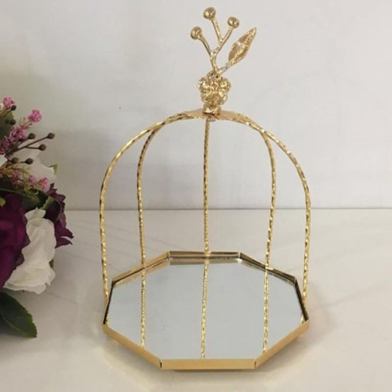 PLATEAU 1 NIVEAU CAGE 25CM OR