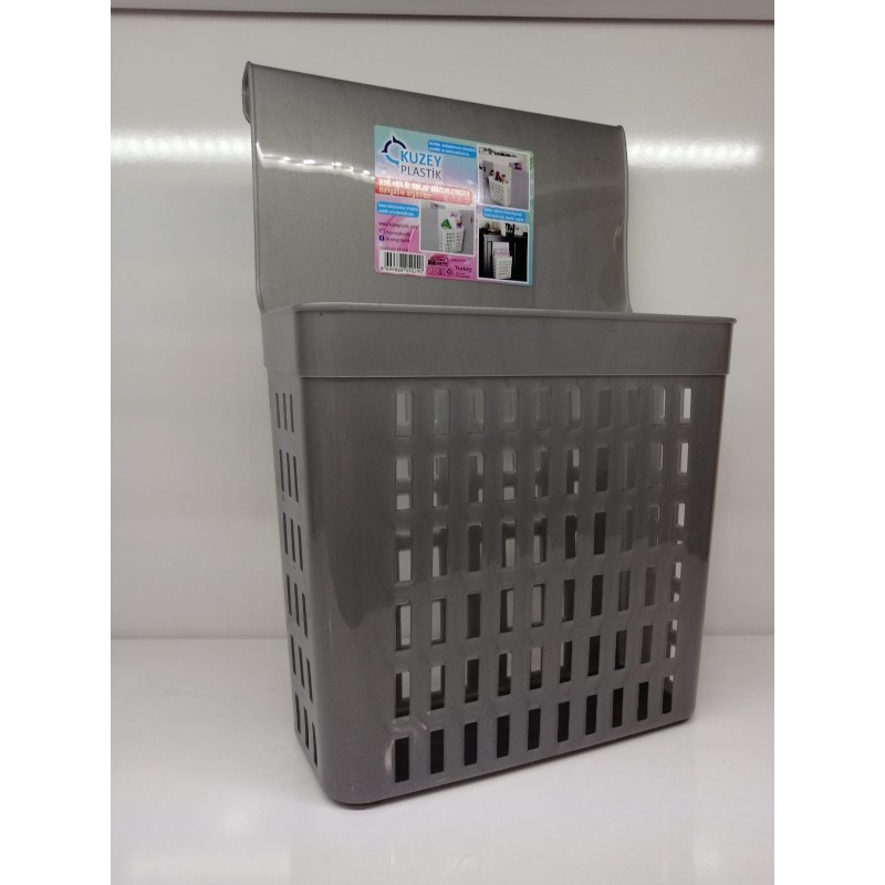RANGEMENT PORTE PRODUIT MENAGER GRIS