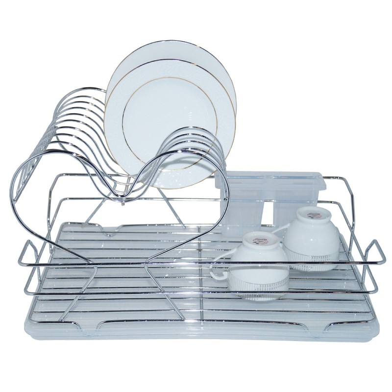 EGOUTTOIR LUXE CŒUR CHROME