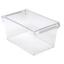 RANGEMENT REFREGIRATEUR 31X18X15 CM TRANSPARENT
