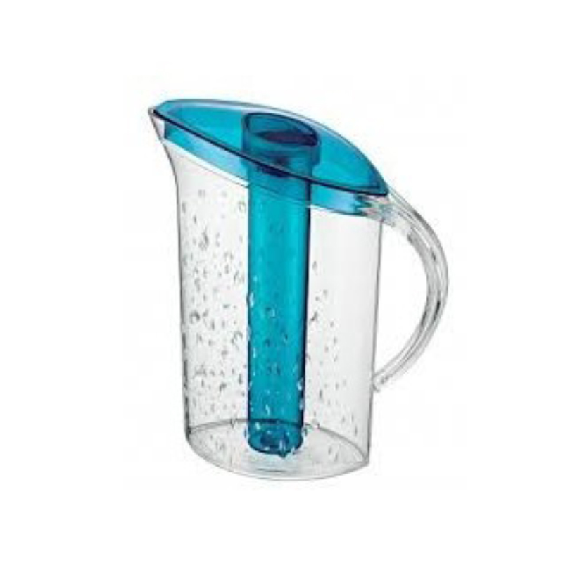 PICHET CRYSTAL 2 LITRES AVEC TUBE GLACON
