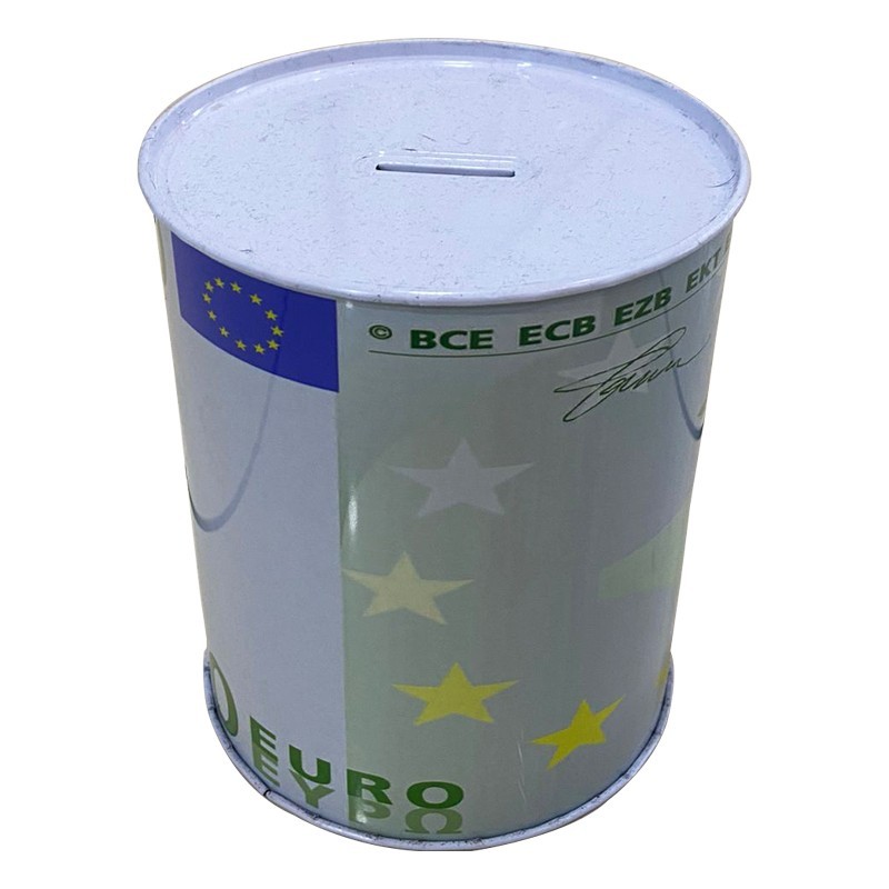 TIRELIRE METAL - 15 X 12 CM