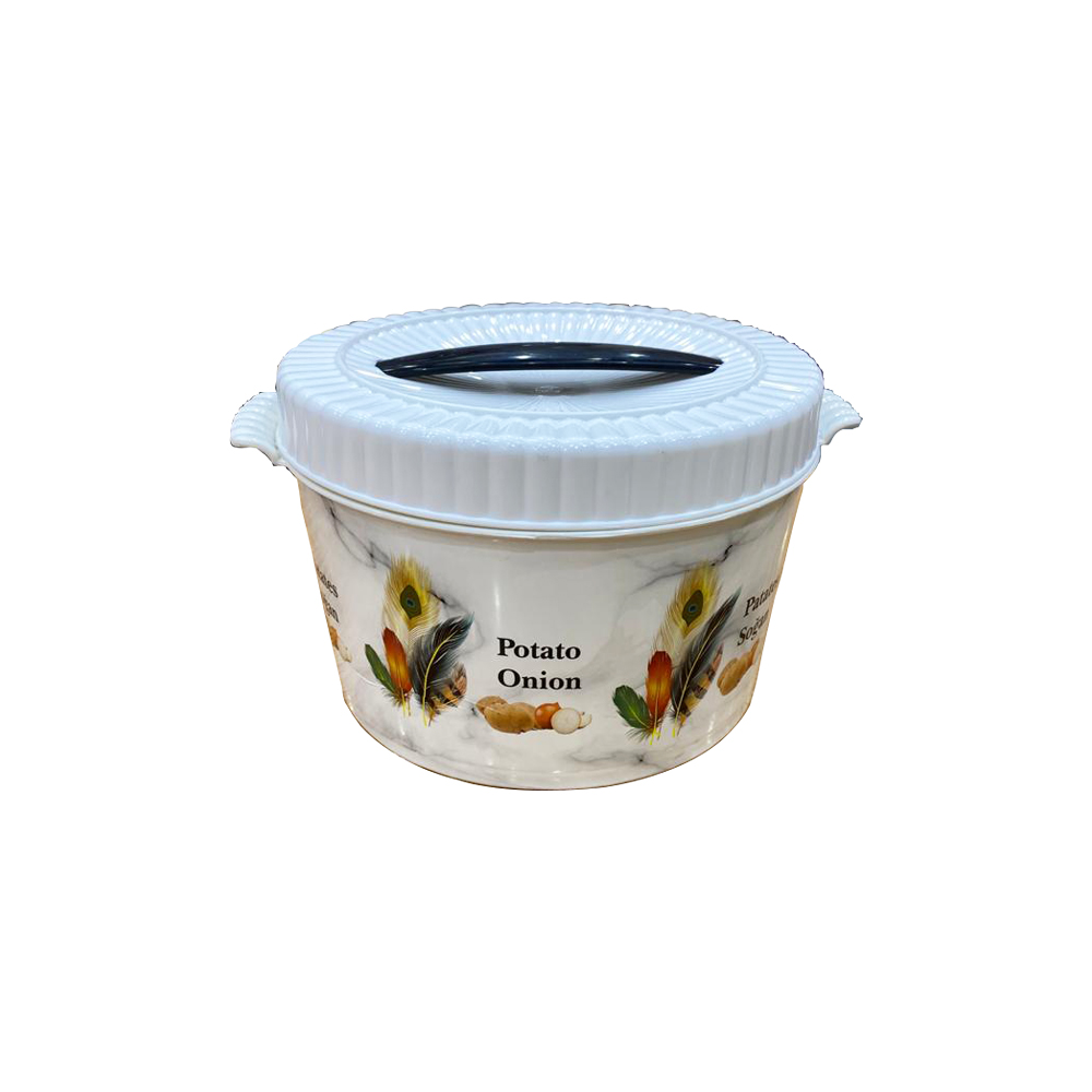 PANIER OIGNON/PATATE 21X14 CM BLANC