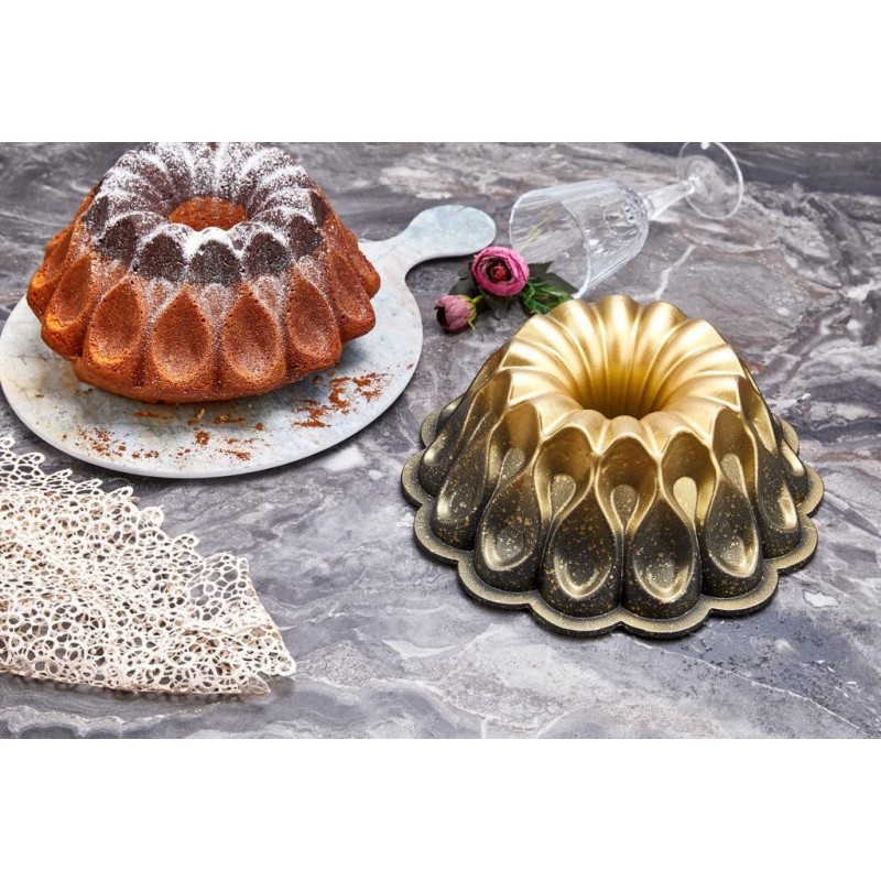 MOULE GATEAU GRANIT 26 CM MODELE OR