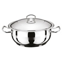 FAITOUT SHALLOW 28 CM COUVERCLE INOX