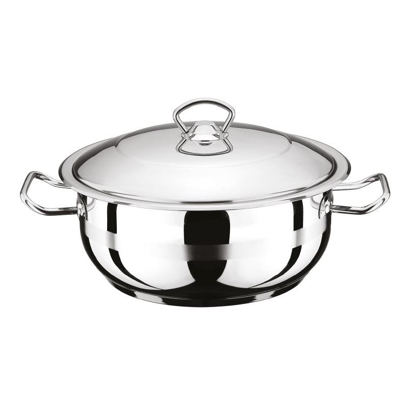 FAITOUT SHALLOW 26 CM COUVERCLE INOX