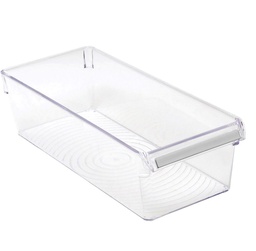 [M-E27-20-16] RANGEMENT REFREGIRATEUR 36X15X10CM TRANSPARENT