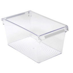 [M-E27-30-16] RANGEMENT REFREGIRATEUR 31X18X15 CM TRANSPARENT
