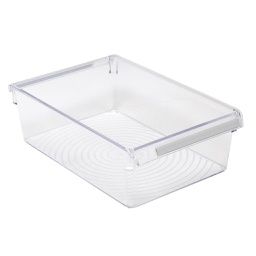 [M-E27-40-16] RANGEMENT REFREGIRATEUR 32.5X20.5X10 CM TRANSPARENT