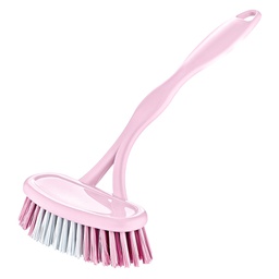 [AK342] BROSSE EVIER 25X12 CM MIX VIOLET/BLEU/ROSE