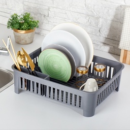 [BRNS.10567] EGOUTTOIR COUVERT 40X32X12 CM MIX GRIS/BLANC/NOIR/BEIGE