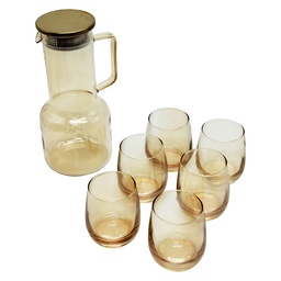 [GU28-008] Set Bouteille 1.7 L + 6 verres