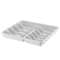 [C008] RANGE COUVERT GRAND FORMAT 42X38X45 CM MIX BLANC / GRIS